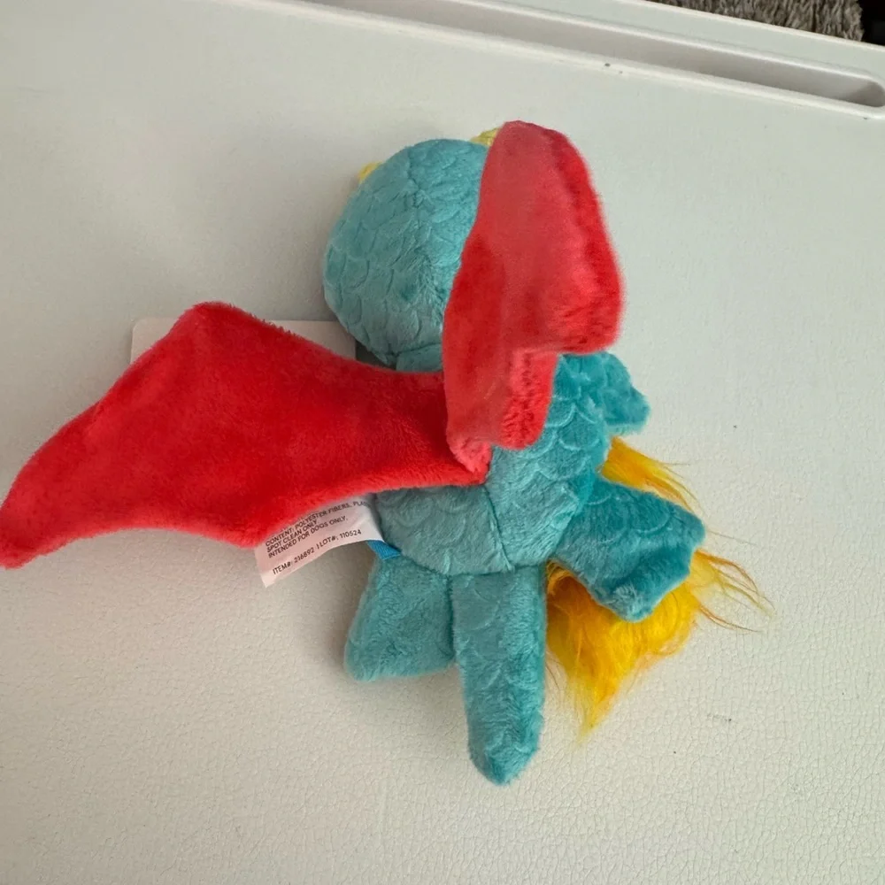 Bark Hackleback dragon dog toy